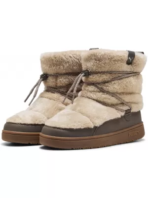Dámske topánky PUMA SNOWBAE SUEDE WNS 40217504 BIRCH/MATTE BRONZE