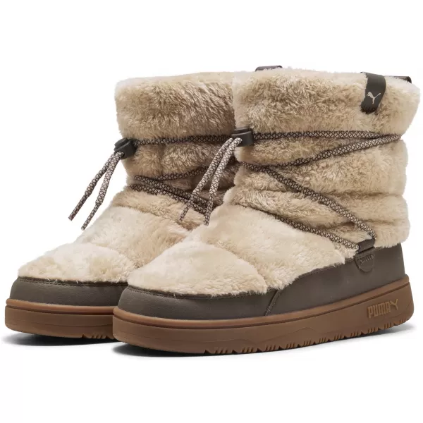  Dámske topánky PUMA SNOWBAE SUEDE WNS 40217504 BIRCH/MATTE BRONZE 
