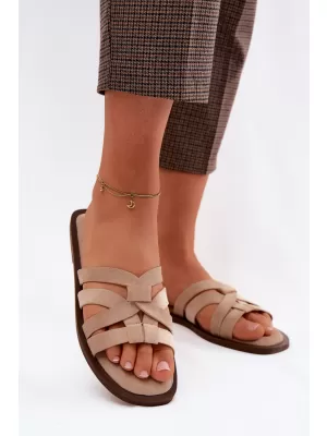 Dámske šľapky BOTO 9826 BEIGE