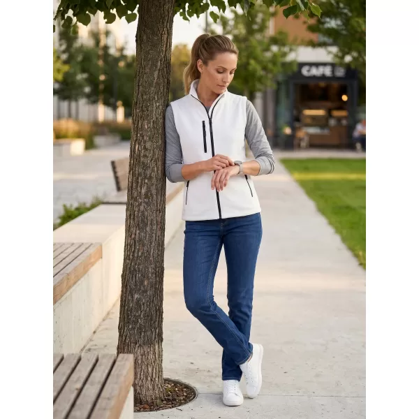  Dámska fleece vesta MALFINI EXIT W-525 BIELA 