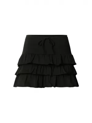 Dámska sukňa URBAN CLASSICS TB7506-00007 BLACK