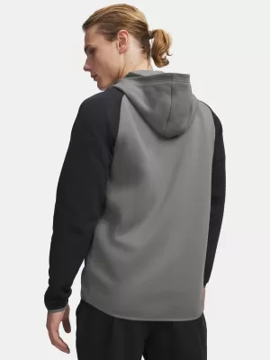 Pánska mikina UNDER ARMOUR UNSTOPPABLE FLC FZ HD EU 1389352-709 ZELENÁ