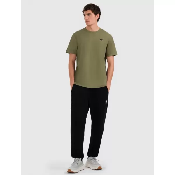 Pánske tričko 4F WAW25TTSHM2402 OLIVE 