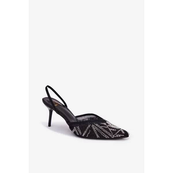  Dámske sandále BOTO SQC-257 BLACK 