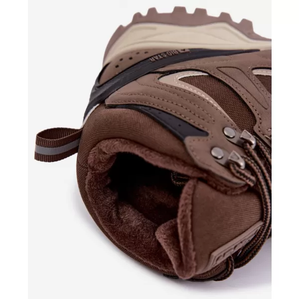  Pánske topánky BIG STAR SHOES UU174316 BROWN/BEIGE SHADOWS 