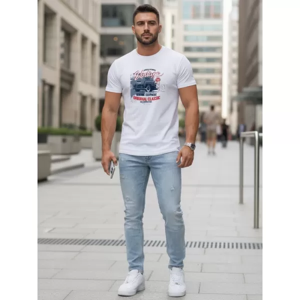  Pánske tričko DSTREET NX5082R BIELA 