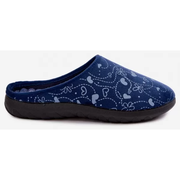  Dámske šľapky INBLU ET000041 MODRÁ 