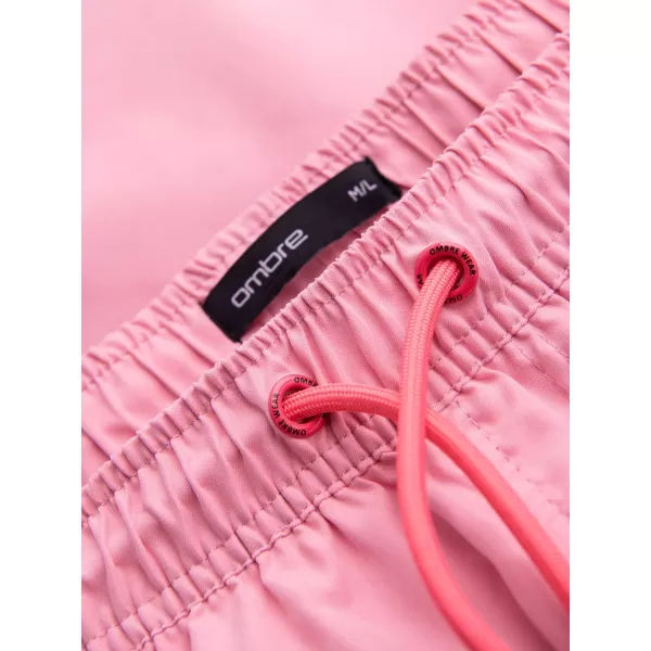  Pánske kraťasy OMBRE OM-SRSS-0216 PINK 