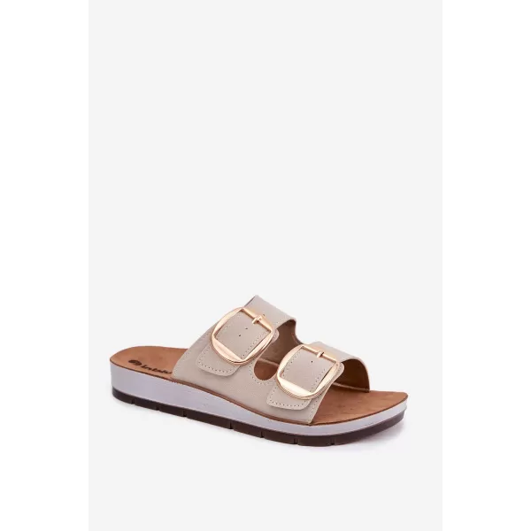  Dámske šľapky INBLU CP000061 BEIGE 