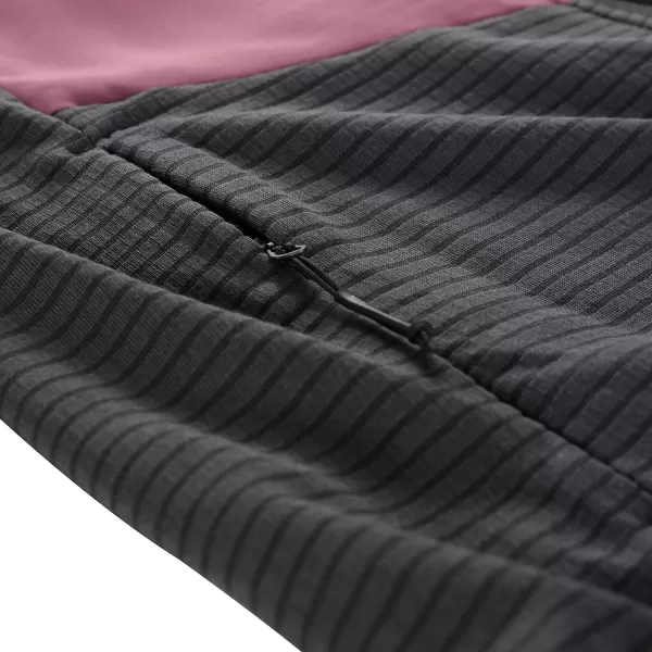  Dámska športová ultraľahká mikina ALPINE PRO ZOLLA DARK TRUE GRAY 