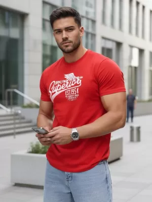 Pánske tričko DSTREET RX5367 ORANŽOVÁ