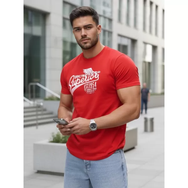  Pánske tričko DSTREET RX5367 ORANŽOVÁ 