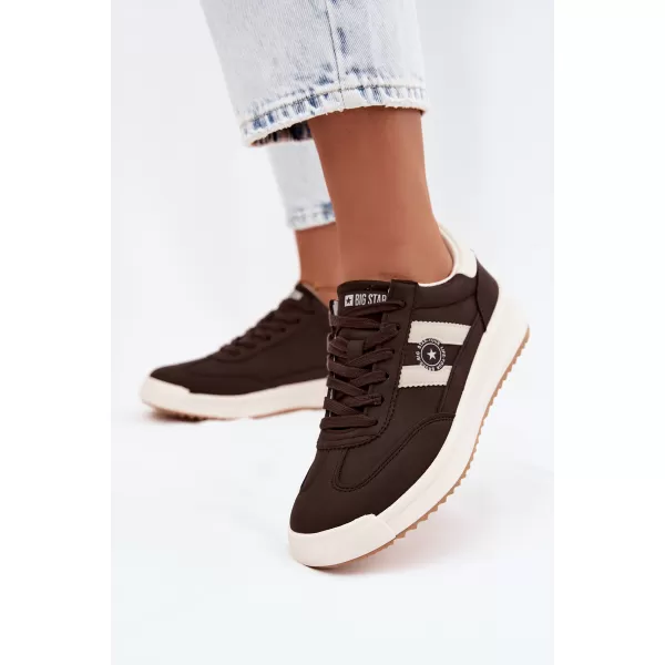  Dámske tenisky BIG STAR SHOES UU274024 BROWN/BEIGE 