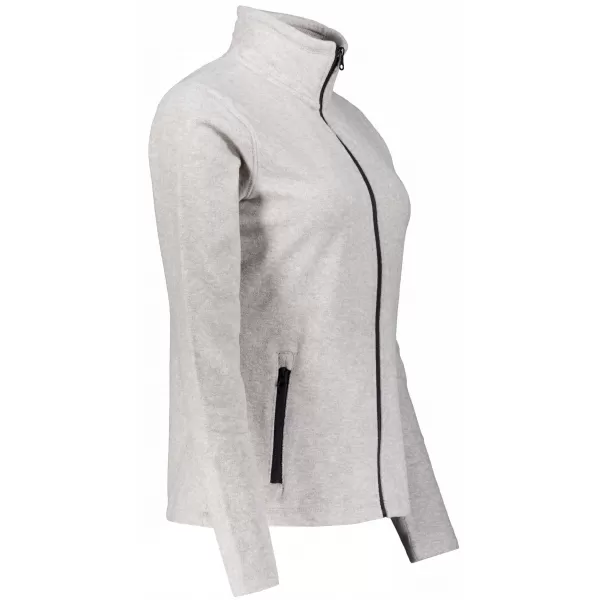  Dámska fleece mikina ALTISPORT ALW002852 STRIEBORNÝ MELÍR 