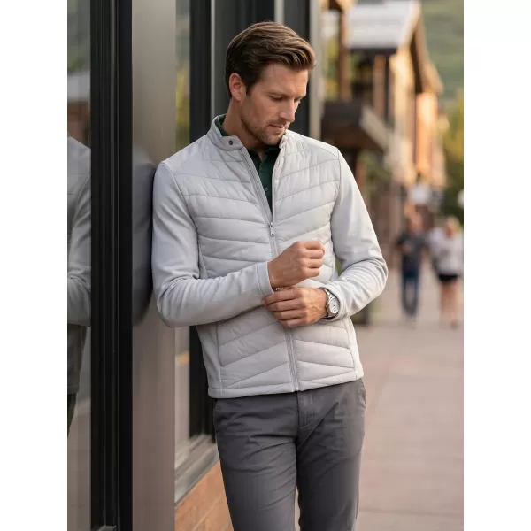  Pánska hybridná bunda MALFINI PREMIUM CROSS 555 SILVER GRAY 
