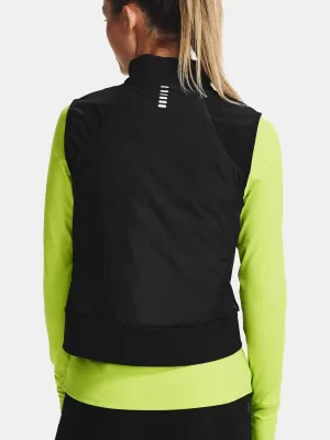Dámska vesta UNDER ARMOUR CG REACTOR RUN STORM VEST 1355811-001 ČIERNA