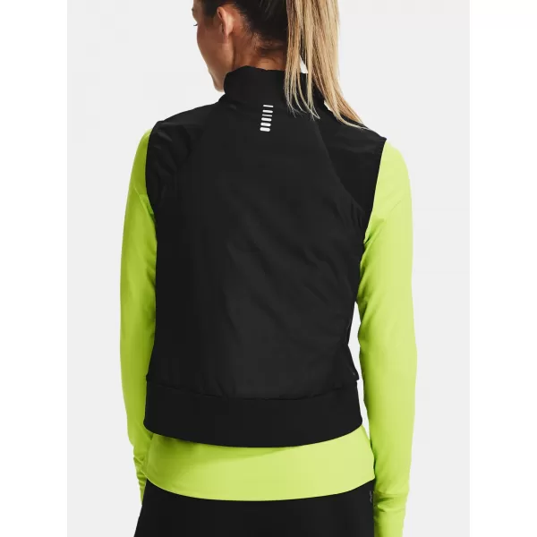  Dámska vesta UNDER ARMOUR CG REACTOR RUN STORM VEST 1355811-001 ČIERNA 