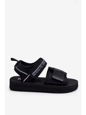 Dámske sandále BIG STAR SHOES LL274784 BLACK
