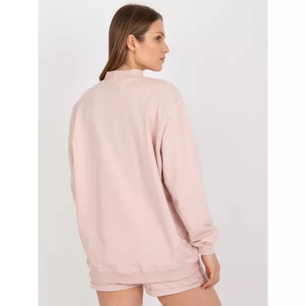  Dámska mikina BASIC FEEL GOOD AP-BL-A-R001 BRIGHT PINK 