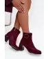 Dámske členkové topánky ARTIKER 57C0016 BORDO