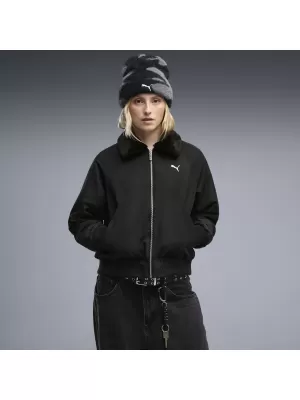 Dámska bunda PUMA REVERSIBLE BLOUSON HIGH LOFT LINING JACK 69456601 PUMA BLACK
