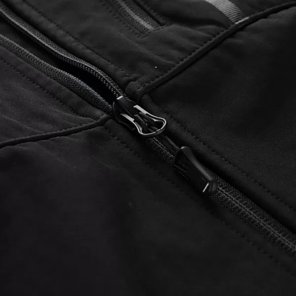  Pánska softshellová bunda ALPINE PRO GEDER BLACK 