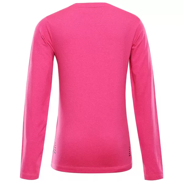  Detské rýchloschnúce tričko ALPINE PRO LOUSO PINK GLO 