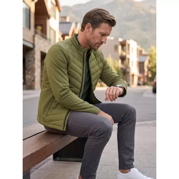  Pánska hybridná bunda MALFINI PREMIUM CROSS 555 AVOCADO GREEN 