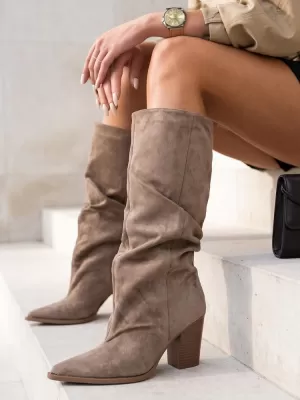 Dámske topánky DSTREET ZY1460 KHAKI