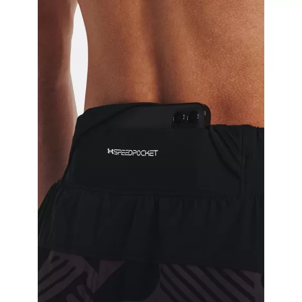  Pánske kraťasy UNDER ARMOUR WE RUN IN PEACE SHORT 1377048-001 ČIERNA 