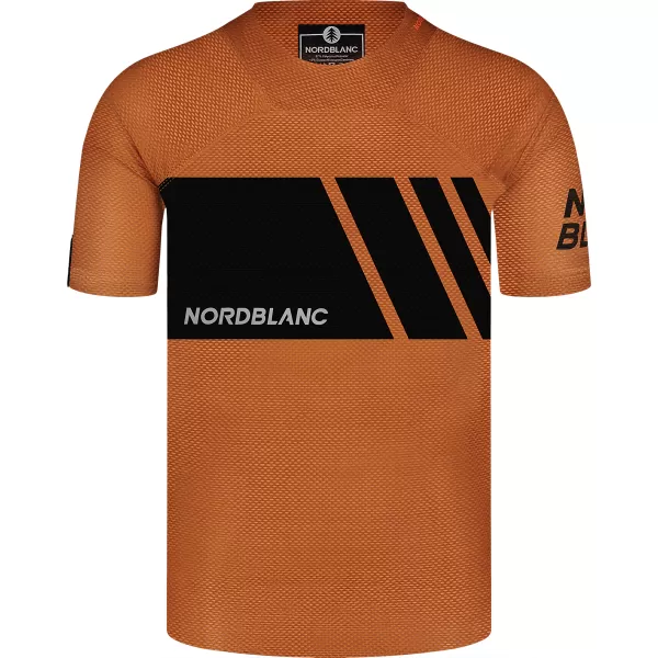  Pánske funkčné cyklo tričko NORDBLANC MUD NBSMF8083 HNEDÁ 