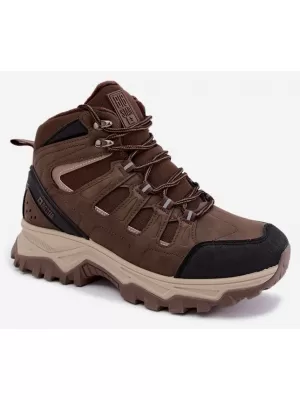 Pánske topánky BIG STAR SHOES UU174316 BROWN/BEIGE SHADOWS