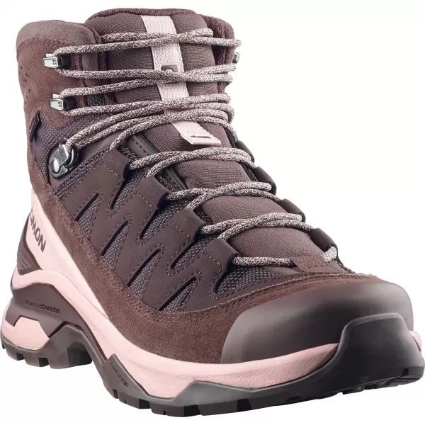  Dámske topánky SALOMON QUEST ECHO GORE TEX L47968500 BLACK COFFEE/SHADOW GRAY/BLACK 