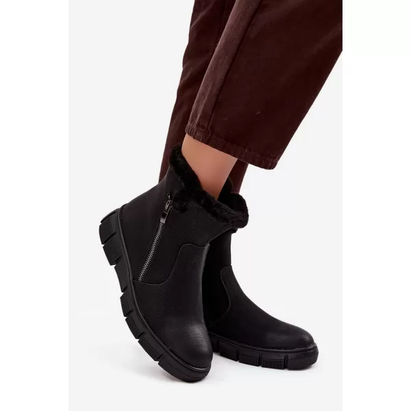  Dámske snehule EVENTO 25BT02-9407 BLACK 