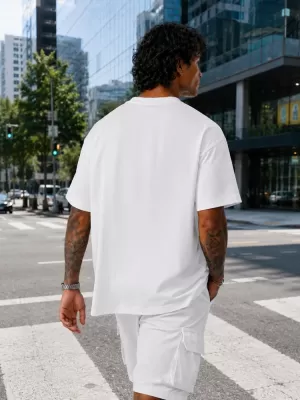 Pánske tričko DSTREET NX1011R-WH-O BIELA