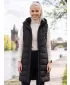 Dámska hrejivá vesta ALPINE PRO HERDA 3 BLACK