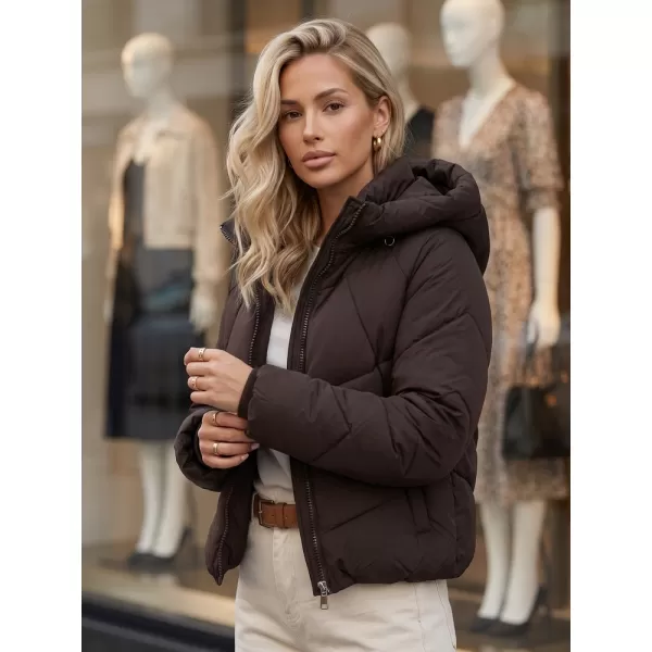  Dámska bunda DSTREET TY6080 HNEDÁ 