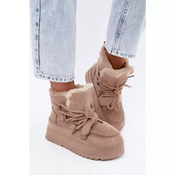  Dámske topánky BOTO 9077 KHAKI 