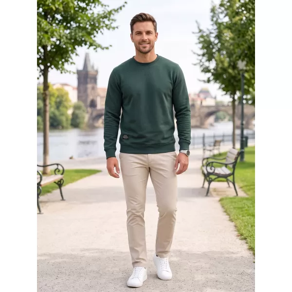  Pánska mikina ALTISPORT NP/ALMST43001 BOTTLE GREEN 