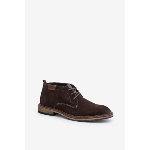  Pánske topánky BIG STAR SHOES OO174145 BROWN/BEIGE 