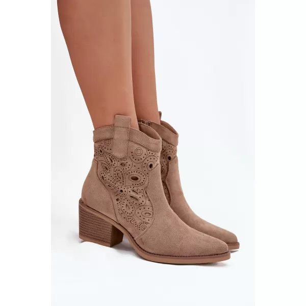  Dámske topánky BOTO 25BT02-9452 FANGO/BEIGE 