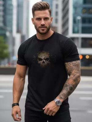 Pánske tričko DSTREET NX0091R ČIERNA