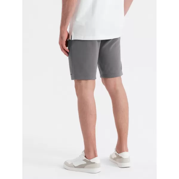  Pánsky set kraťas OMBRE Z127 LIGHT BLUE/GREY 
