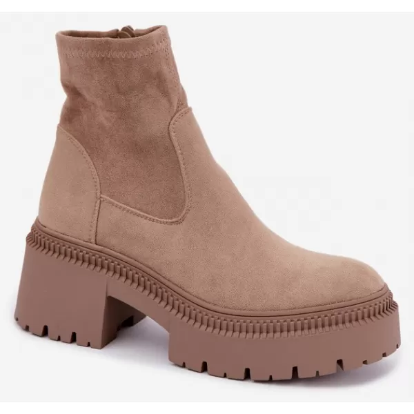  Dámske topánky BOTO 9670A-1 KHAKI 