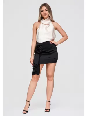 Dámska sukňa OMBRE OW-GL-E0009 BLACK