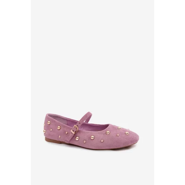  Dámske baleríny BOTO 4765 PURPLE 