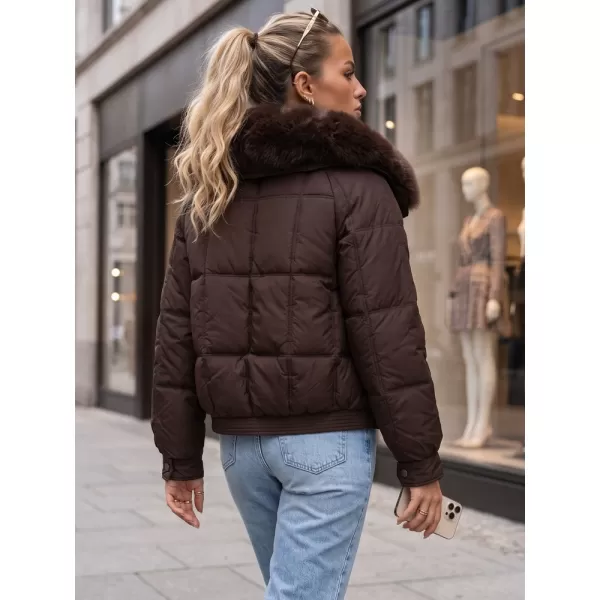  Dámska bunda DSTREET TY6040 HNEDÁ 