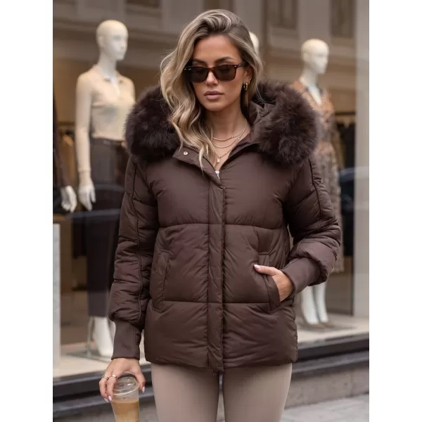  Dámska bunda DSTREET TY6004 HNEDÁ 