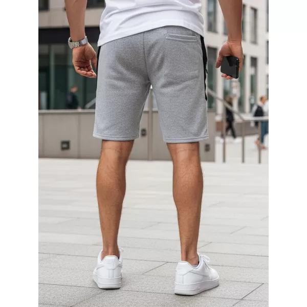  Pánske kraťasy DSTREET SX2256 SVETLO ŠEDÁ 