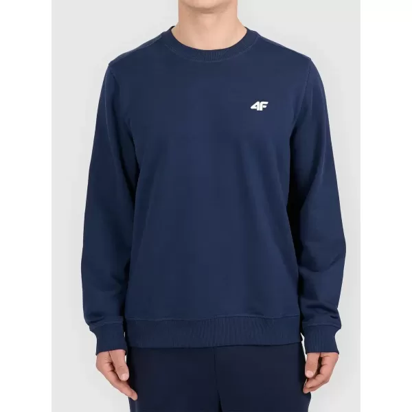  Pánska mikina 4F WMM00TSWSM1768 NAVY 